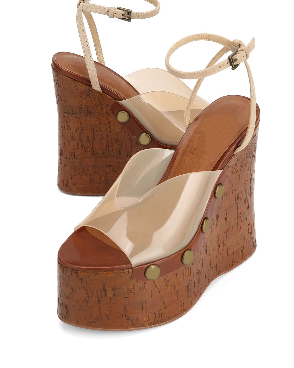 high wedge sandals