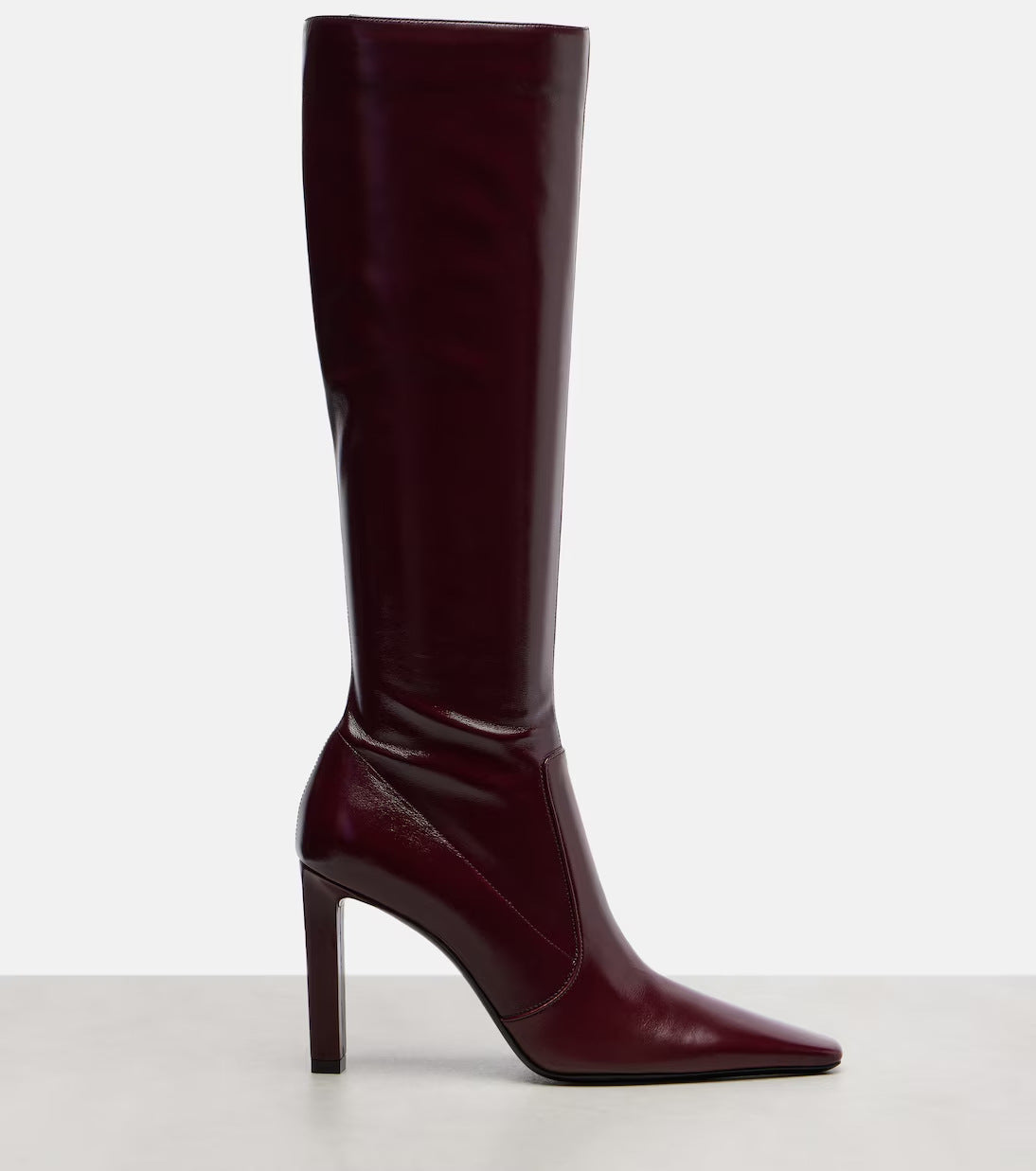 Knee-High Boots - Stiletto Heel Chic Slim Fit Fashion Boots for Women