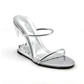 MORSA Shark teeth heel strap sandals