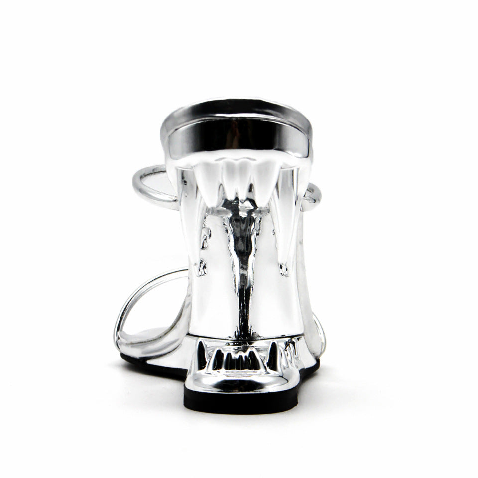 MORSA Shark teeth heel strap sandals