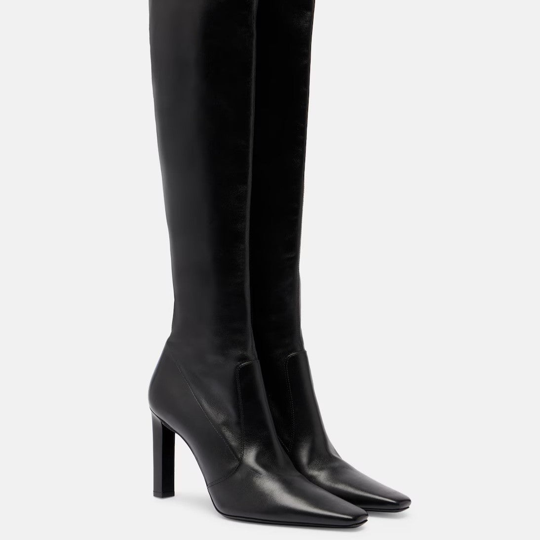 Knee-High Boots - Stiletto Heel Chic Slim Fit Fashion Boots for Women