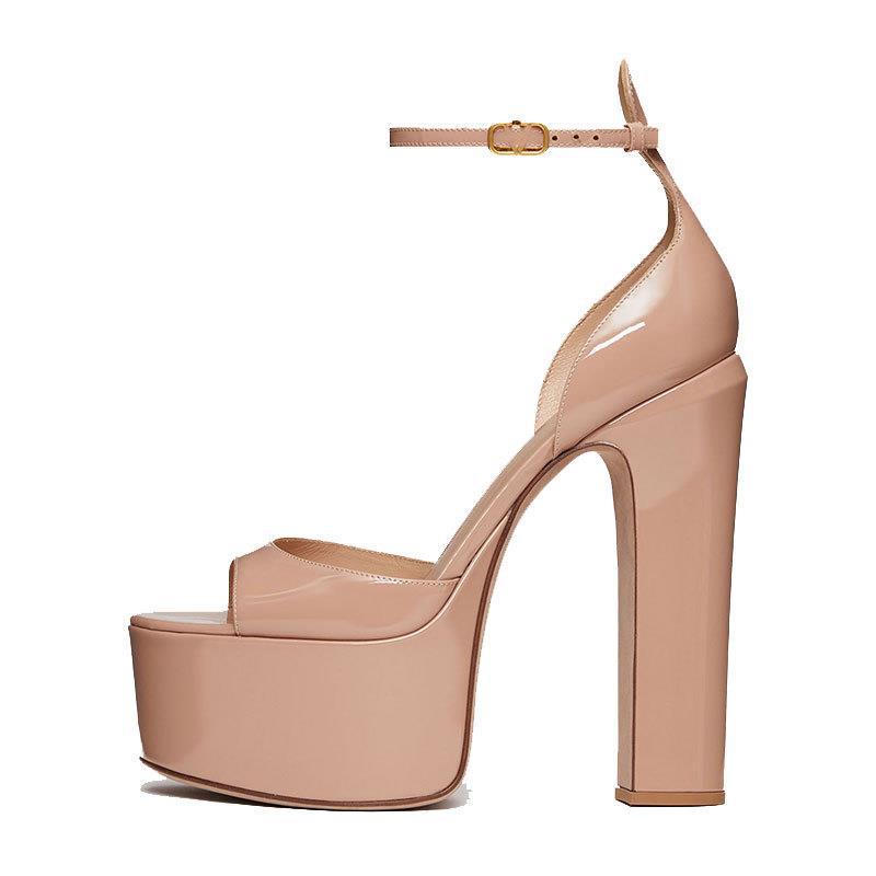 Elegant Ankle Strap High Heels for Evening Wear
