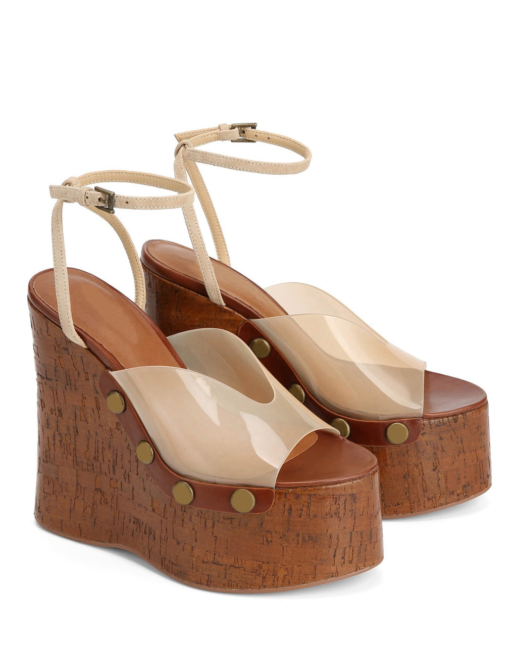 high wedge sandals