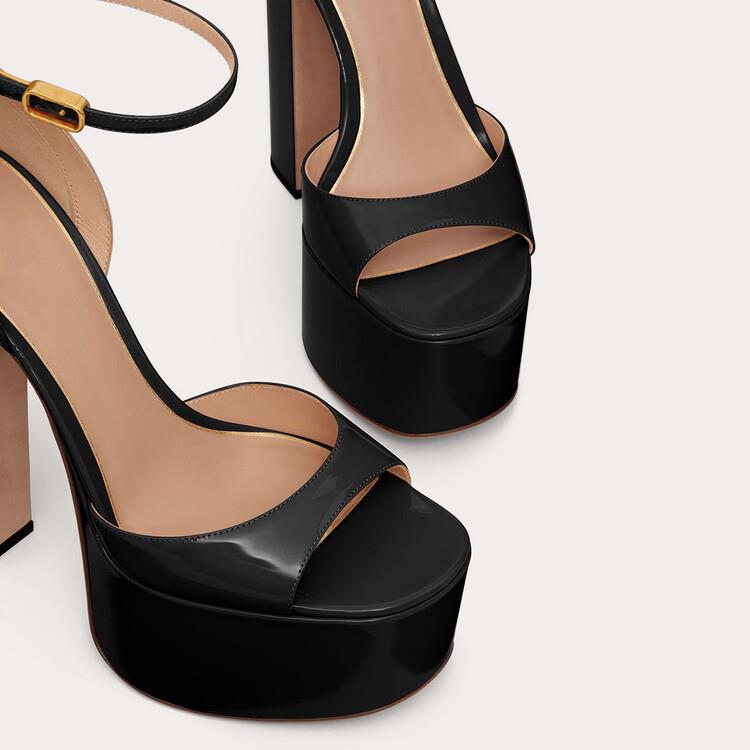 Elegant Ankle Strap High Heels for Evening Wear