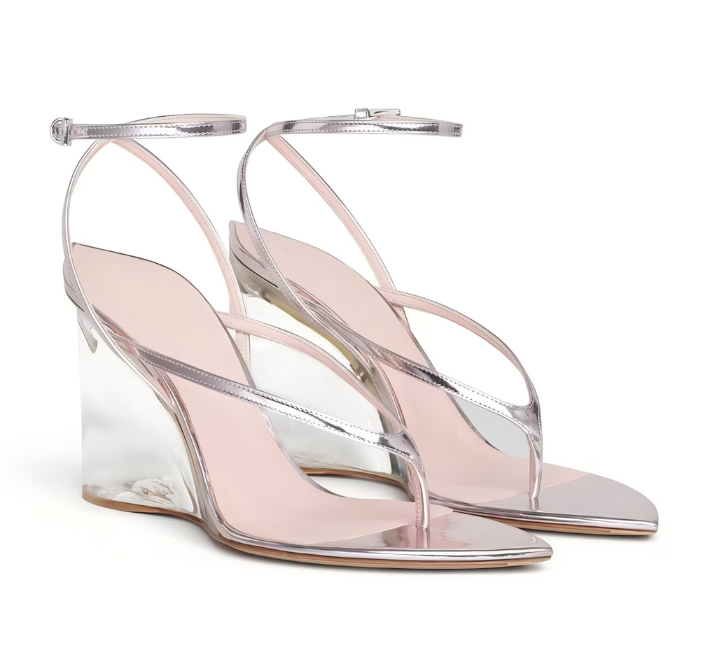 instock style perspex heel